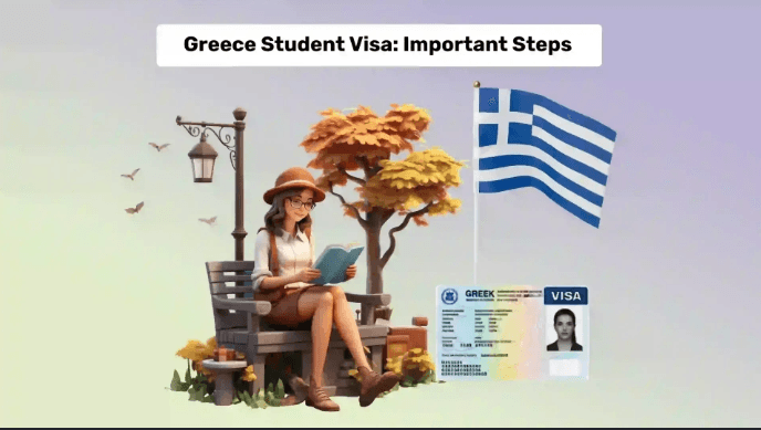 Passport, visa stamps, and travel compass