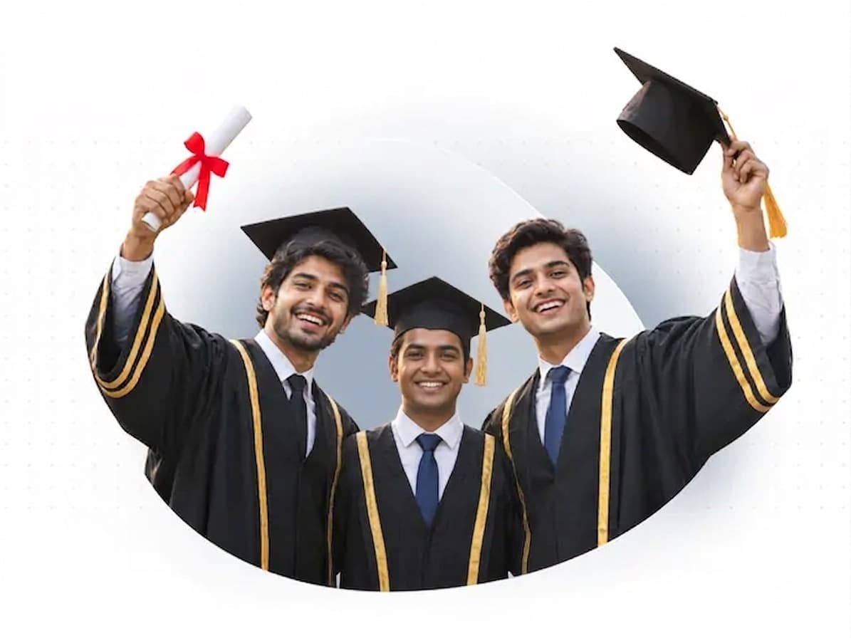 Graduate celebrating academic success