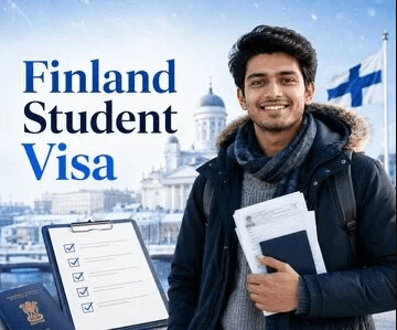 Passport, visa stamps, and travel compass
