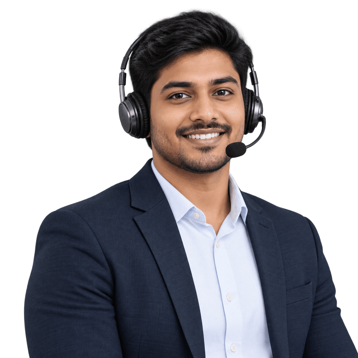 Support counselor ready to help