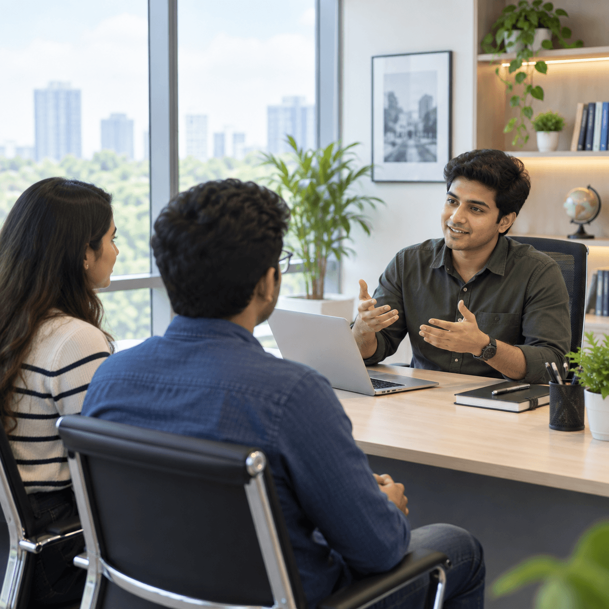 Admission OnBoard consultant guiding students